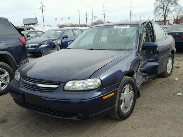 1G1NE52J8Y6158789 - 2000 CHEVROLET MALIBU LS BLUE photo 2
