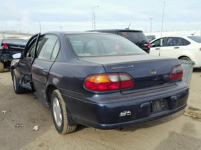 1G1NE52J8Y6158789 - 2000 CHEVROLET MALIBU LS BLUE photo 3