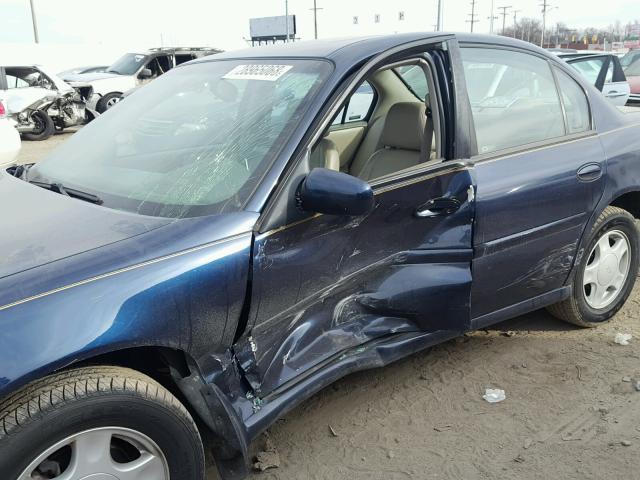 1G1NE52J8Y6158789 - 2000 CHEVROLET MALIBU LS BLUE photo 9