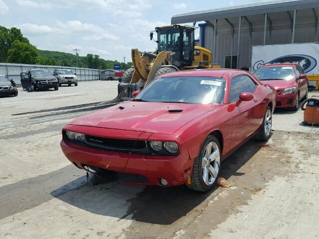 2B3CJ4DG6BH509986 - 2011 DODGE CHALLENGER RED photo 2