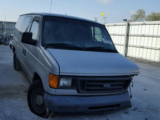 1FTRE14WX5HB21141 - 2005 FORD ECONOLINE GRAY photo 1