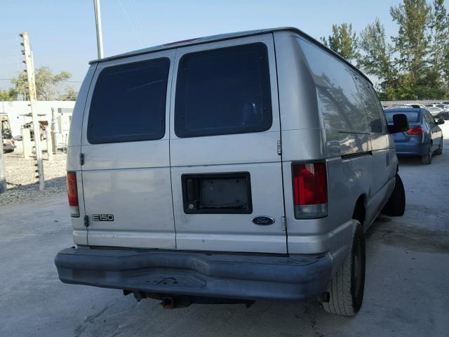 1FTRE14WX5HB21141 - 2005 FORD ECONOLINE GRAY photo 4