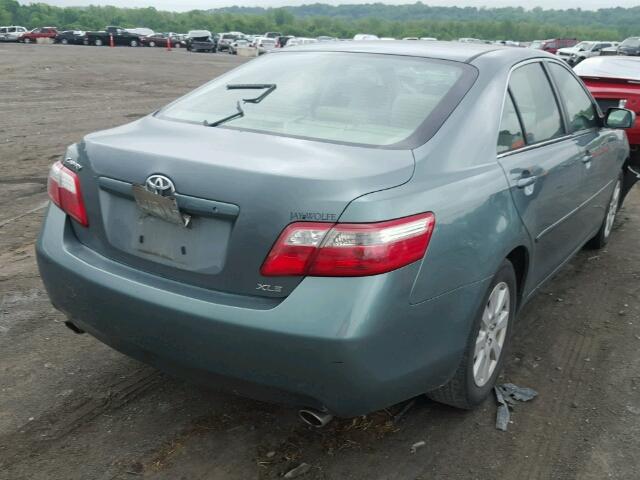 4T1BK46K07U538621 - 2007 TOYOTA CAMRY NEW GREEN photo 4