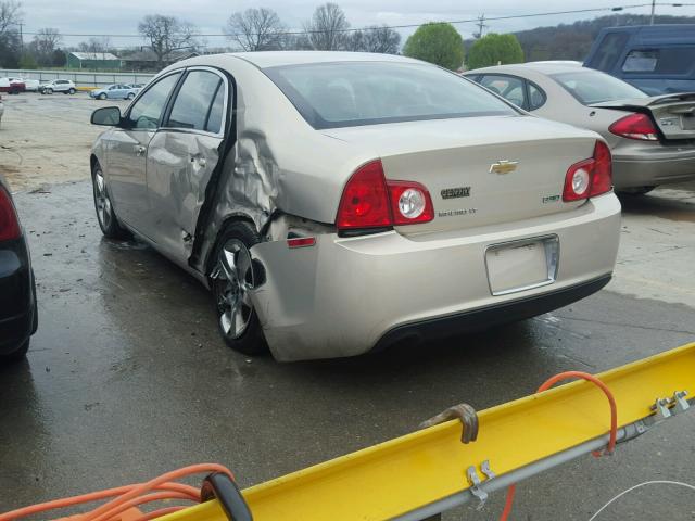 1G1ZC5E06AF178023 - 2010 CHEVROLET MALIBU 1LT 金色 照片 3