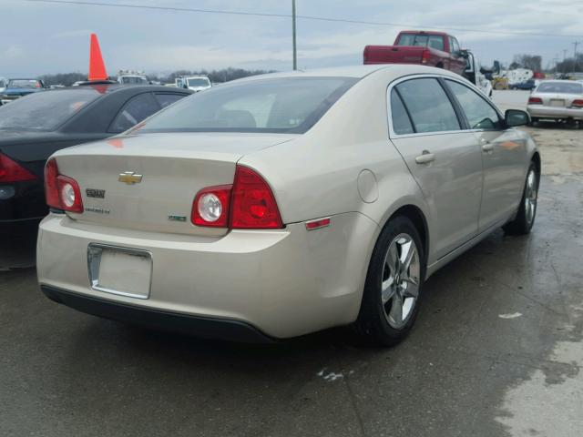 1G1ZC5E06AF178023 - 2010 CHEVROLET MALIBU 1LT 金色 照片 4