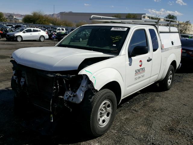 1N6BD0CT1DN748555 - 2013 NISSAN FRONTIER S WHITE photo 2