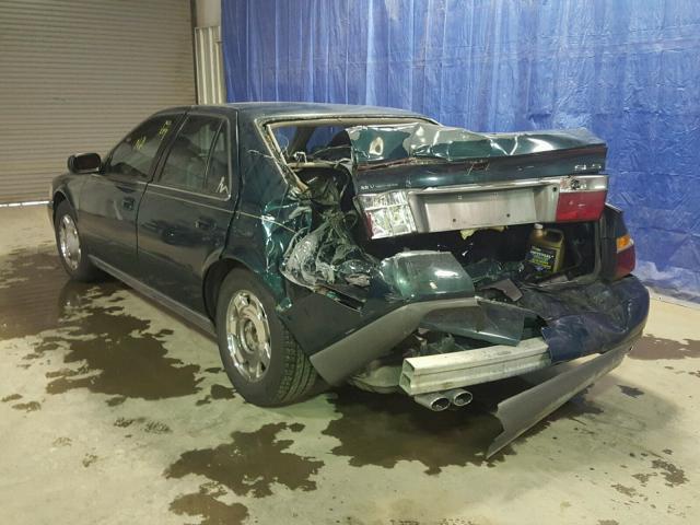 1G6KS54Y7XU927597 - 1999 CADILLAC SEVILLE SL GREEN photo 3