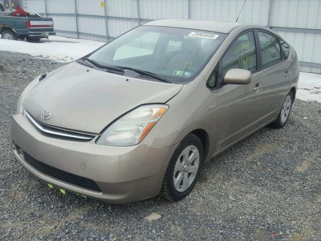 JTDKB20U373235518 - 2007 TOYOTA PRIUS GOLD photo 2