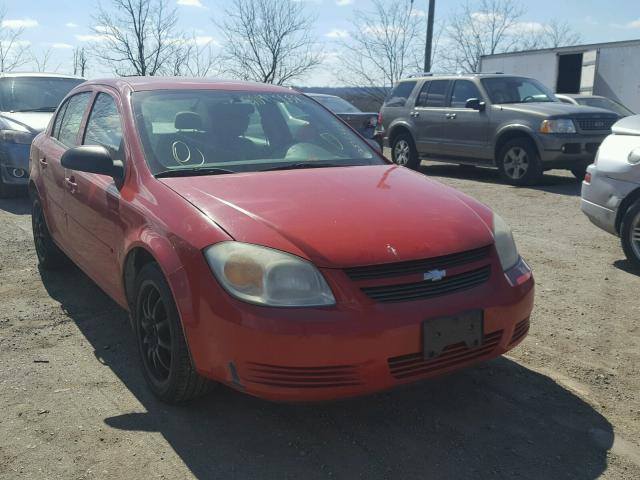 1G1AK55F167774890 - 2006 CHEVROLET COBALT LS RED photo 1