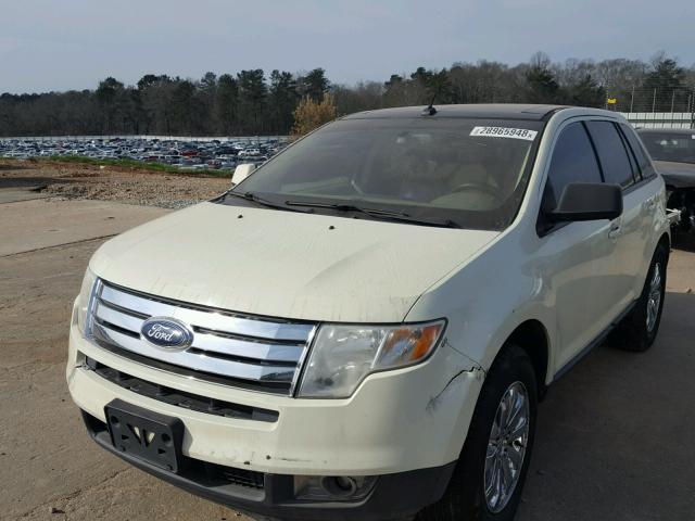 2FMDK39C07BB44016 - 2007 FORD EDGE SEL P WHITE photo 2