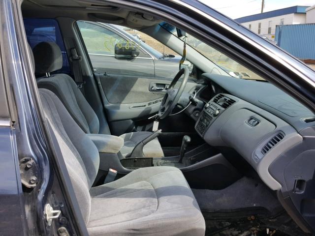 JHMCG6676XC027615 - 1999 HONDA ACCORD EX BLUE photo 5