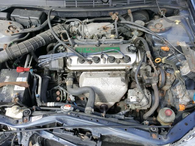 JHMCG6676XC027615 - 1999 HONDA ACCORD EX BLUE photo 7