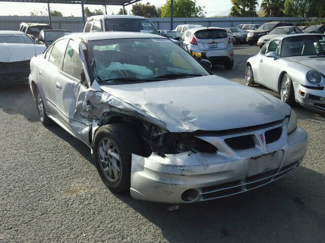 1G2NE52F24C242304 - 2004 PONTIAC GRAND AM S SILVER photo 1