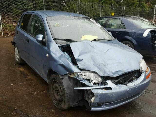 KL1TD66668B074501 - 2008 CHEVROLET AVEO BASE Mavi fotoğraf 1