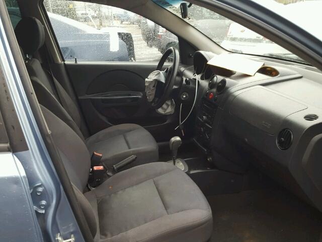 KL1TD66668B074501 - 2008 CHEVROLET AVEO BASE Mavi fotoğraf 5