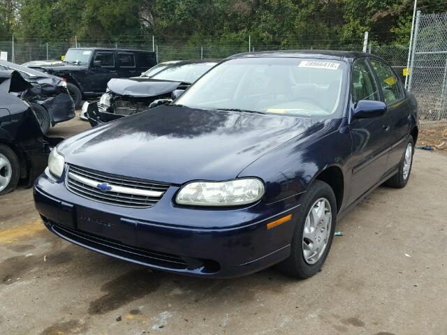 1G1ND52J2Y6178877 - 2000 CHEVROLET MALIBU BLUE photo 2