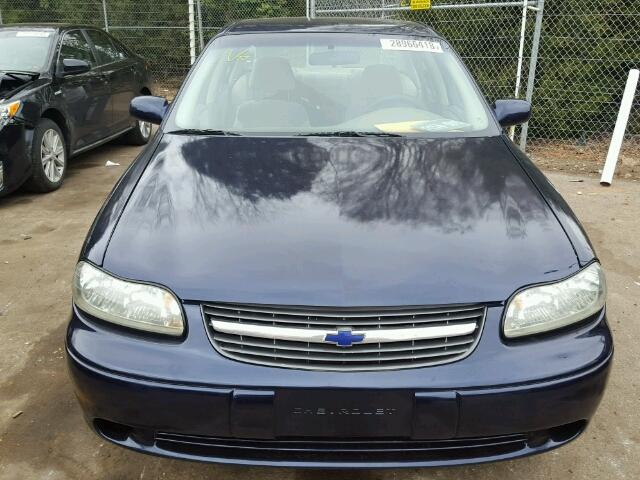 1G1ND52J2Y6178877 - 2000 CHEVROLET MALIBU BLUE photo 9