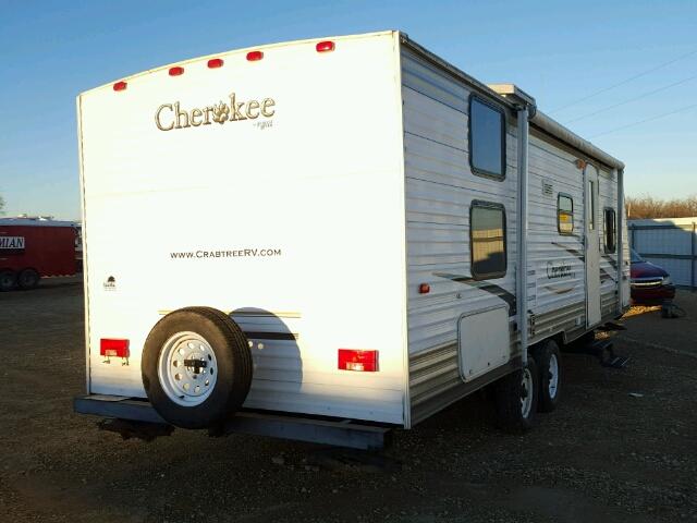 4X4TCKD266P005161 - 2006 WILDWOOD CHEROKEE WHITE photo 6