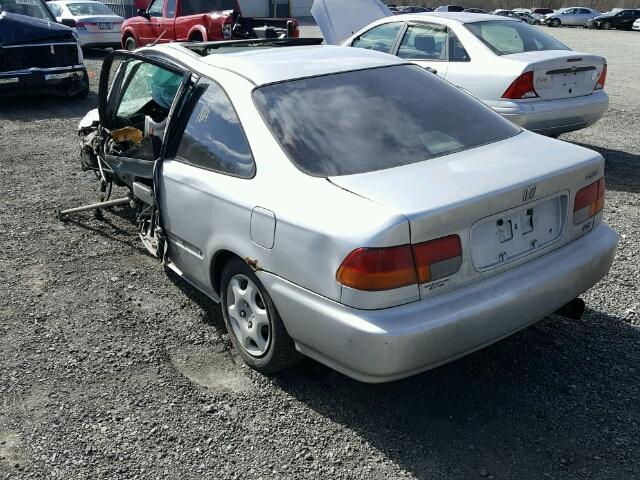 1HGEJ8246WL117107 - 1998 HONDA CIVIC EX SILVER photo 3