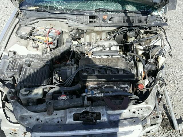 1HGEJ8246WL117107 - 1998 HONDA CIVIC EX SILVER photo 7