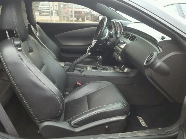 2G1FT1EW4A9204949 - 2010 CHEVROLET CAMARO SS Negro foto 5