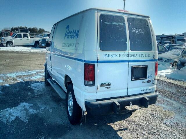 1FTNE2EW3CDA74056 - 2012 FORD ECONOLINE WHITE photo 3