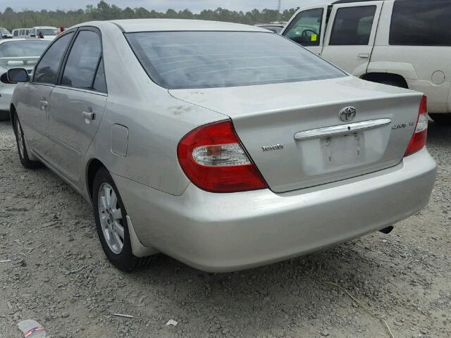 4T1BE32K54U831112 - 2004 TOYOTA CAMRY LE SILVER photo 3