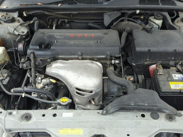 4T1BE32K54U831112 - 2004 TOYOTA CAMRY LE SILVER photo 7