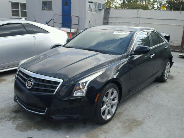 1G6AA5RX7D0130025 - 2013 CADILLAC ATS BLACK photo 2