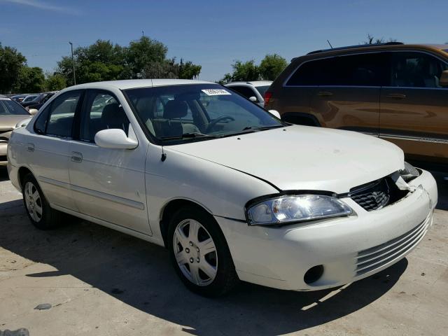 3N1CB51D3YL327953 - 2000 NISSAN SENTRA BAS WHITE photo 1