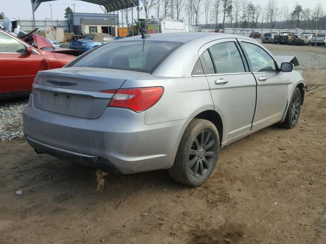 1C3CCBBG0DN678027 - 2013 CHRYSLER 200 TOURIN SILVER photo 4