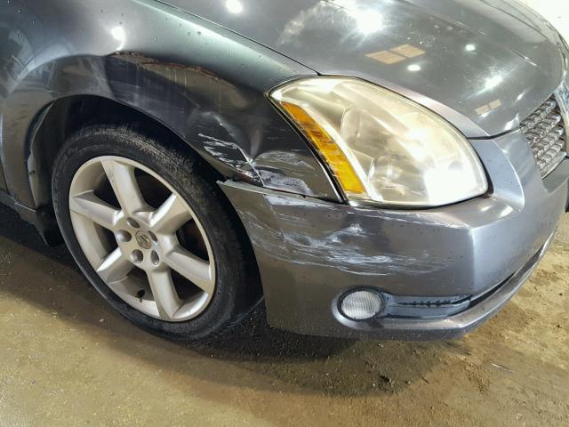 1N4BA41E46C856907 - 2006 NISSAN MAXIMA SE GRAY photo 9