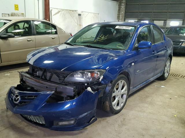 JM1BK323971636612 - 2007 MAZDA 3 S BLUE photo 2