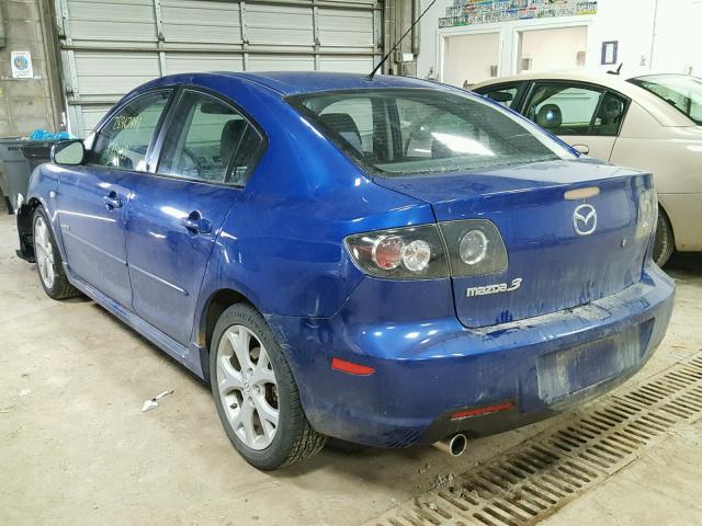 JM1BK323971636612 - 2007 MAZDA 3 S BLUE photo 3