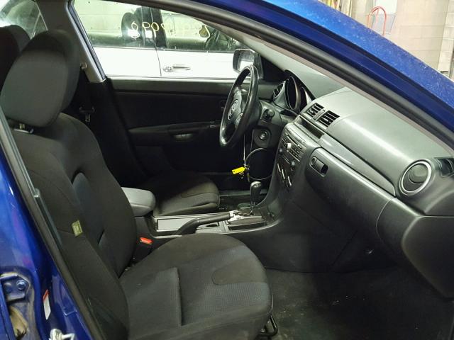 JM1BK323971636612 - 2007 MAZDA 3 S BLUE photo 5