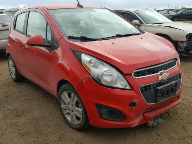 KL8CD6S9XEC444629 - 2014 CHEVROLET SPARK 1LT RED photo 1