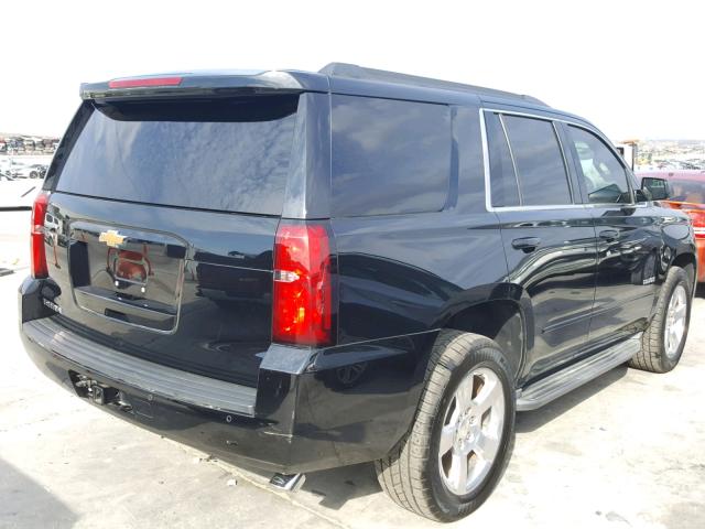 1GNSCBKC3FR237807 - 2015 CHEVROLET TAHOE C150 BLACK photo 4