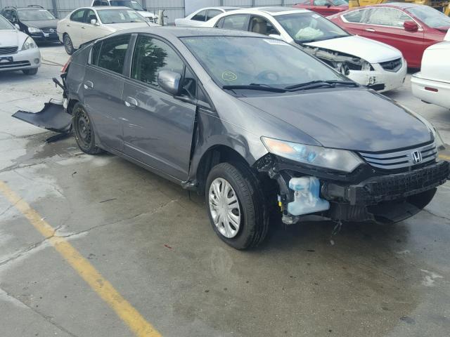 JHMZE2H54AS029798 - 2010 HONDA INSIGHT LX GRAY photo 1