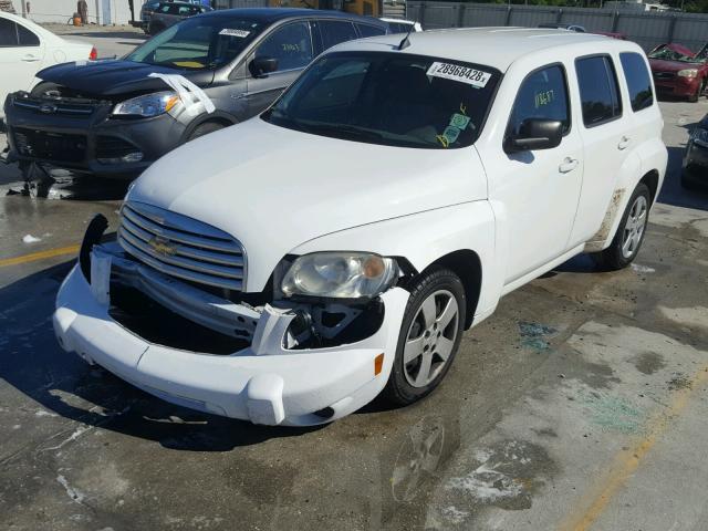 3GNBAAFW2BS536684 - 2011 CHEVROLET HHR LS WHITE photo 2