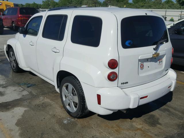 3GNBAAFW2BS536684 - 2011 CHEVROLET HHR LS WHITE photo 3