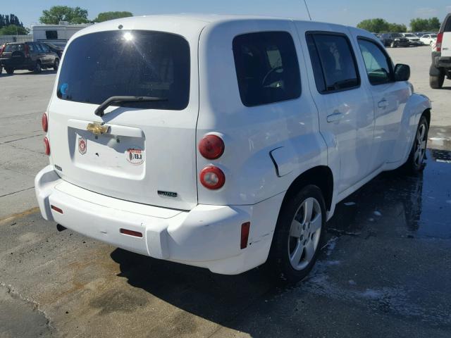 3GNBAAFW2BS536684 - 2011 CHEVROLET HHR LS WHITE photo 4