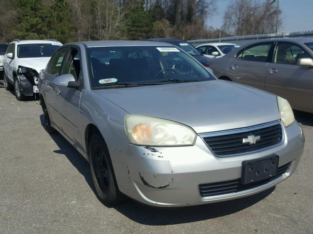 1G1ZT51866F278433 - 2006 CHEVROLET MALIBU LT SILVER photo 1