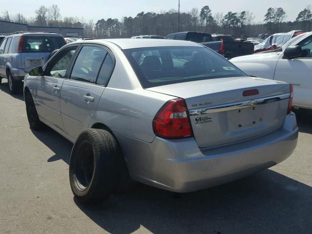 1G1ZT51866F278433 - 2006 CHEVROLET MALIBU LT SILVER photo 3