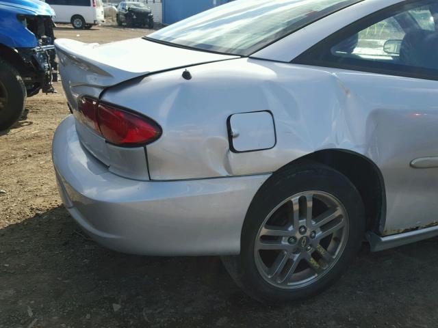 1G1JC124727456968 - 2002 CHEVROLET CAVALIER SILVER photo 9