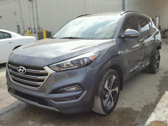 KM8J33A29GU194300 - 2016 HYUNDAI TUCSON LIM GRAY photo 2