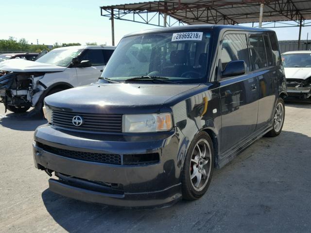 JTLKT324654011266 - 2005 TOYOTA SCION XB Schwarz Foto 2