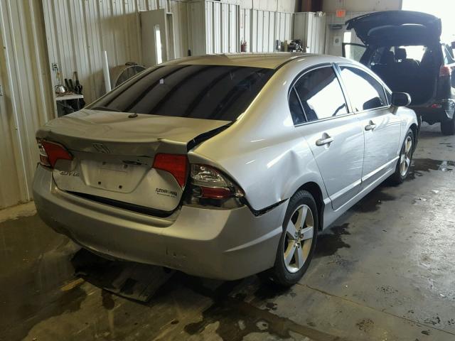 JHMFA16886S002987 - 2006 HONDA CIVIC EX SILVER photo 4