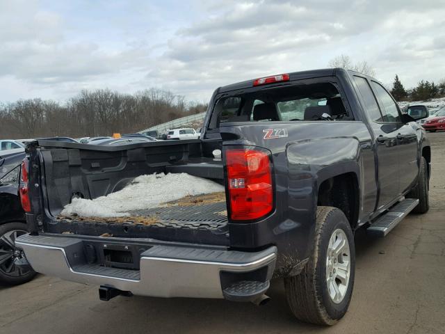 1GCVKREC6EZ246951 - 2014 CHEVROLET SILVERADO BLACK photo 4