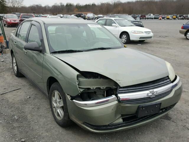 1G1ZT54885F177792 - 2005 CHEVROLET MALIBU LS მწვანე ფოტო 1