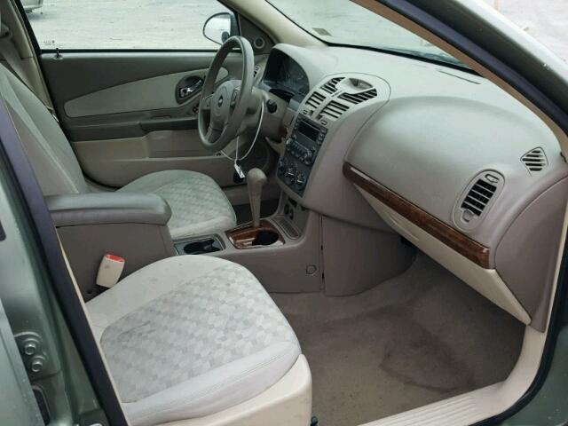 1G1ZT54885F177792 - 2005 CHEVROLET MALIBU LS მწვანე ფოტო 5